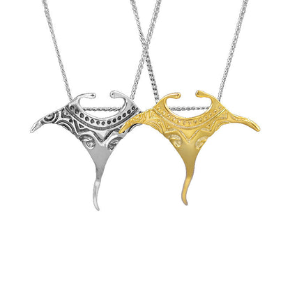 Ocean Gentleman Stingray Necklace Fashion